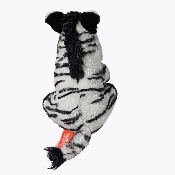 Wild Republic Zebra 5 inch Mini Plush Black White Striped Stuffed Animal Toy - Picture 3 of 8